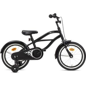 Nogan Rumble - Kinderfiets - Jongensfiets - 16 inch - Mat Zwart