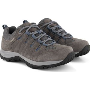 Travelin' Nyborg - Dames wandelschoenen - Waterdicht en ademend - Grijs Leer