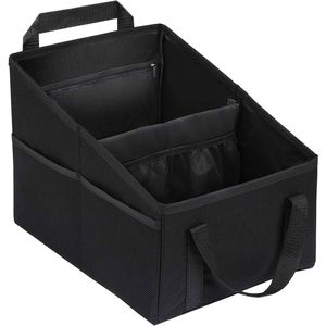 Inklapbare autostoel-organizer voor passagiersstoel - opbergdoos voor auto-accessoires met meerdere vakken