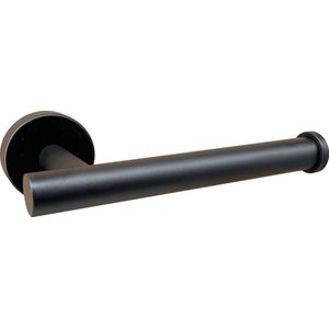 Waal© Toiletrolhouder Zwart - WC Rolhouder - Matte - Papier - Houder - Toiletrolhouder - Toiletpapier houder - RVS