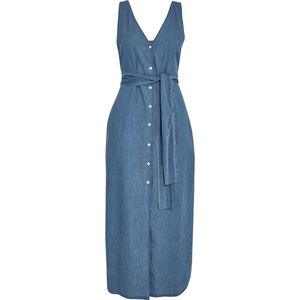 Peppercorn Allison Chambray Maxi Dress Light Blue Wash