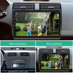 10,1 Inch Android Autoradio (2003-2010): GPS - WiFi - Bluetooth & Achteruitrijcamera