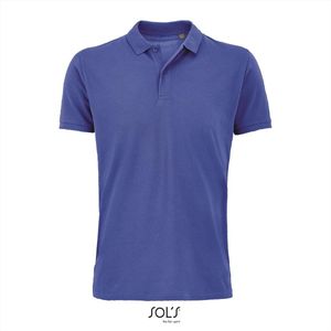 SOL'S - Planet Polo - Royal Blue - 100% Biologisch Katoen - XXL