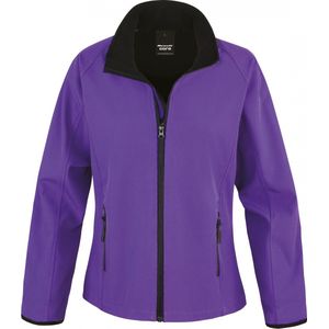 Jas Dames M Result Lange mouw Purple / Black 100% Polyester