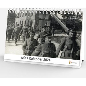 Bureaukalender 2024 - 1e wereld oorlog - 20x12cm - 300gms