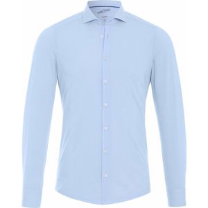 Pure - H.Tico The Functional Shirt Blauw - Heren - Maat 46 - Slim-fit