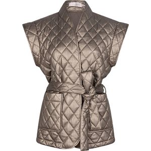 Esqualo - Gilet Goud - Vrouwen - Maat L