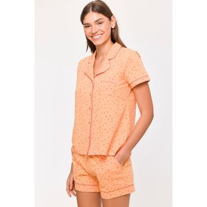 Pyjama dames woody bloes stipjes