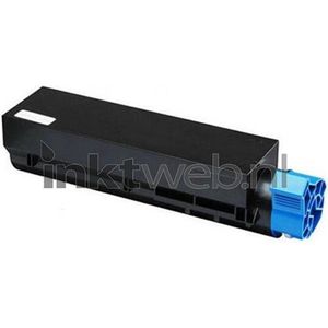 FLWR - Toner / 45807106 / Zwart - Geschikt voor Oki