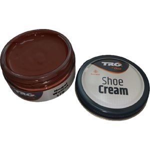 TRG - schoencrème met bijenwas - midden bruin - 50 ml