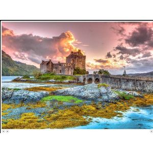 Eillean Donan Castle, Scotland, Bluebird,  3000 stukjes legpuzel