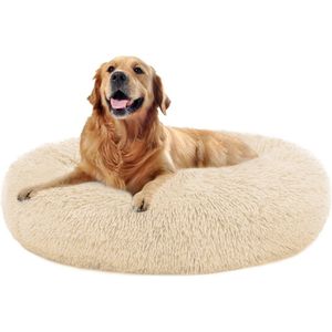 BOTC Hondenmand - Vetbed 100 cm - Maat XL - Kattenmand - warmtemat - voor honden en katten - Bruin