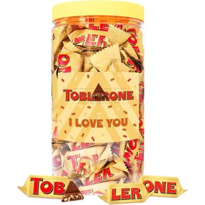 Toblerone Mini chocolade ""I Love You"" - melkchocolade met nougat, amandel en honing - 500g
