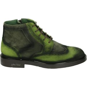 Galizio Torresi 322538 - Business half-hoogNette herenschoenen - Kleur: Groen - Maat: 41