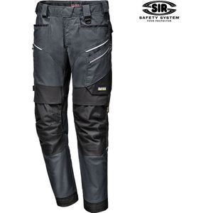 SIR SAFETY STRETCH CANVAS Werkbroek Grijs - Versterkte met Cordura® Werkbroek met Multifunctionele Praktische Zakken