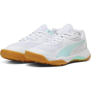 PUMA Solarflash III W+ Unisex Sportschoenen - PUMA White-Electric Peppermint