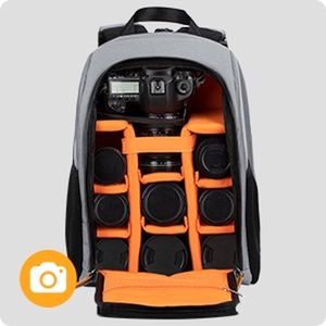 Camera rugzak waterdichte cameratas voor Sony Canon Nikon Olympus SLR/DSLR camera