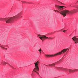 Luxe roze rozenblaadjes pakket