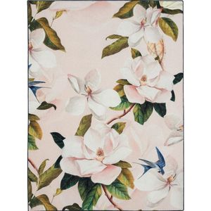 Ted Baker - Opal Pink 53802 Vloerkleed - 140x200 cm - Rechthoekig - Laagpolig Tapijt - Klassiek - Meerkleurig