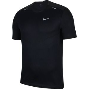 Nike Dri-FIT Rise 365 Ss Sportshirt Heren - Maat L