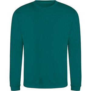 Vegan Sweater met lange mouwen 'Just Hoods' Jade Green - XXL