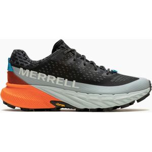 Merrell Agility Peak 5 - Trailrunningschoenen - Heren Black / Tangerine 42