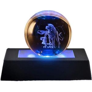 LED Light Base Show Stand Display Plaat Veelkleurige verlichte standaard voor 3D Crystal Glass Art Display met Amerikaanse voeding