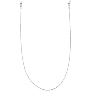 KUZZOI Heren Sieradenboxen Kuzzoi Sieraden Accessoires Heren Figaro Ketting Elastiek 925 Sterling Zilver Zomer / Strand 50cm