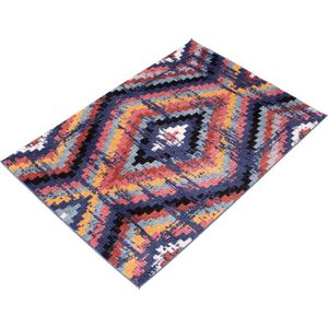 Vloerkleed Regenboog | Morocco Cyrus | Navy - 220 x 160 cm