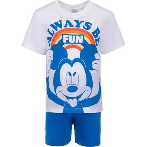 Disney kinder  shortama Mickey Mouse - Grijs  - 116