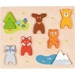 Goki Puzzle wild animals 28