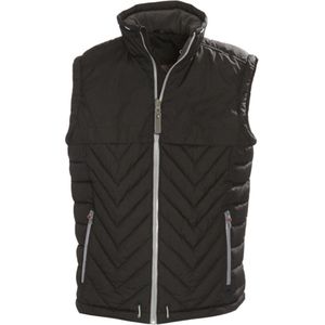 James Harvest BODYWARMER BURNEY 2131034 - Zwart - XXXL