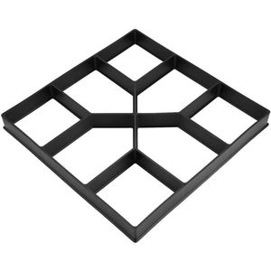 Bestratingsstenen vorm doe-het-zelf betonvorm - looppad vorm - bestratingsvorm inclusief gietvorm - tuin gazonpad kant-en-klaar weg - 40 x 40 cm .