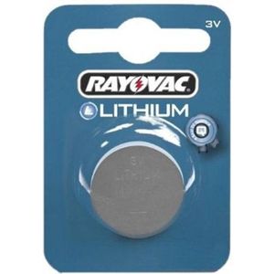 1x Rayovac CR1632 Lithium Knoopcel Batterij BL111