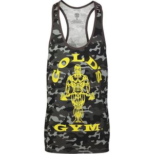 GGVST051 Muscle Joe Camo Stringer Vest - Camo Black - S