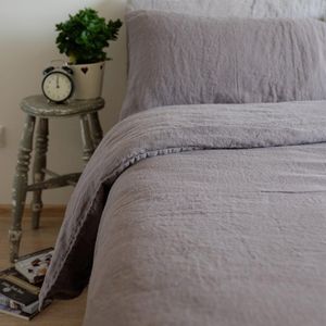 JGS® - Luxe Stonewashed Linnen Beddengoedset Alicia: 100% Pure Linnen-