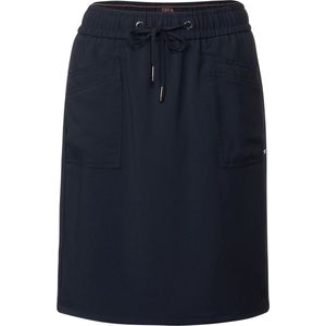CECIL Tracey Skirt Travel Dames Rok - universal blue - Maat S