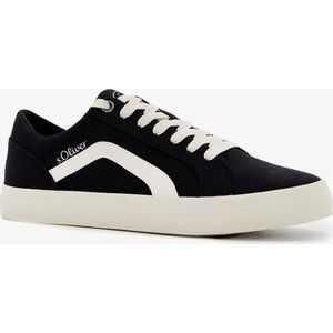 s.Oliver heren sneakers zwart wit - Maat 40