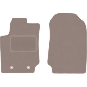 Beige voormatten voor: Ford Ranger pick-up (2012-2019)