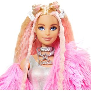 Barbie Tienerpop Extra Unicorn-pig Roze 2-delig