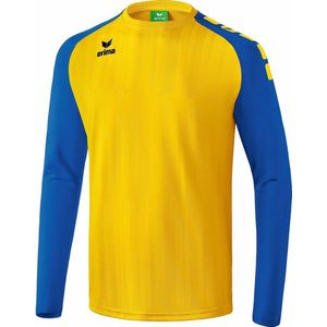 Erima Tanaro 2.0 Voetbalshirt Lange Mouw Kinderen - Geel / New Royal | Maat: 128