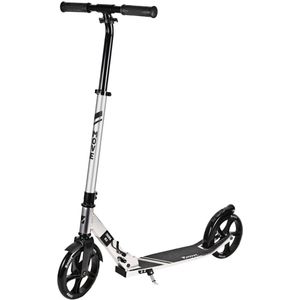 Move Deluxe 2-wiel Step Opvouwbaar 200 Mm Voetrem Zilver/zwart