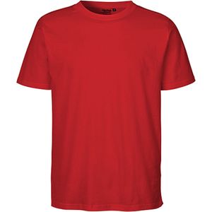 Fairtrade Unisex T-Shirt met korte mouwen Red - 3XL
