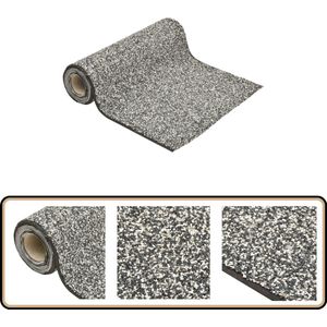 vidaXL Grindfolie 500x40 cm - Grijs Grindfolie - Vijverfolie - Tuingrond - Tuinonderhoud - Siergrind