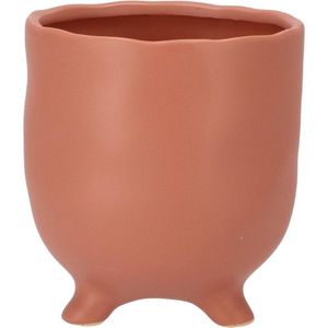 Stijlvolle St Tropez Bloempot Nude - 14 cm | Trendy Decoratieve Pot