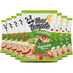 Thai Temple® | 30 x 65 gr Panda Noodles | Vegetable Flavour | instant noedels | groentesmaak