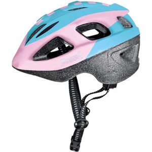 Kinderfietshelm ProX - Fietshelm voor kinderen - Roze/Blauw - kinderhelm 48/53cm - Small