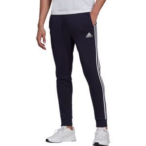 adidas - Essential Tapered Cuff 3S Pants - Blue Sweatpants-XXL