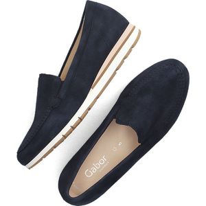 Gabor 444 Loafers - Instappers - Dames - Blauw - Maat 40,5