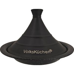 Volkskuchen Tajine - Ø32 cm x 4.5cm -Zwart